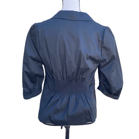 BCBGMaxAzria Black 3/4 Sleeves Jacket Blazer - Picture 6 of 6